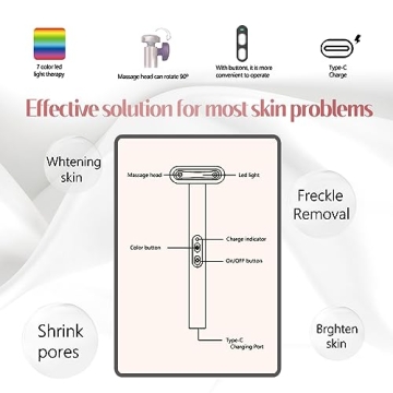 Experience Radiant Skin with Our 7 Colors Skincare Wand