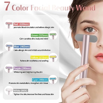 Experience Radiant Skin with Our 7 Colors Skincare Wand
