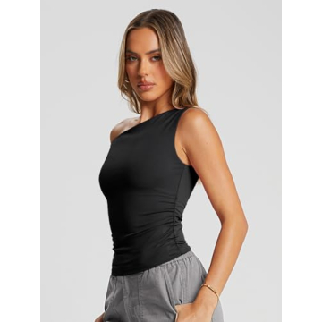 Trendy Queen Off The Shoulder Top Summer Crop Shirt