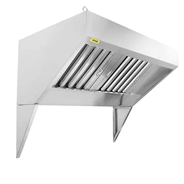 4FT VEVOR Commercial Exhaust Hood for Food Trucks