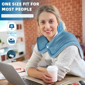 Weighted Heating Pad for Neck Pain Relief Gifts