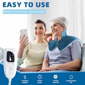 Weighted Heating Pad for Neck Pain Relief Gifts