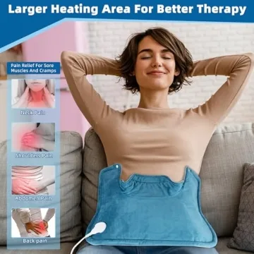 Weighted Heating Pad for Neck Pain Relief Gifts