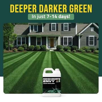 PetraMax Neighbor’s Envy Grass Fertilizer Liquid for Lush Lawns