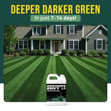 PetraMax Neighbor’s Envy Grass Fertilizer Liquid for Lush Lawns