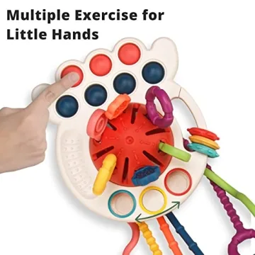 Tiyol Multi-Sensory Octopus Toy for Babies Development