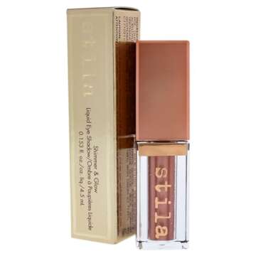 stila Shimmer And Glow Liquid Eye Shadow, Original, Jezebel 0.15 Fl Oz (Pack of 1)