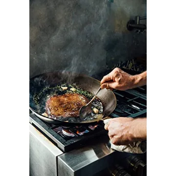 Matfer Bourgeat Carbon Steel Frying Pan for Culinary Excellence