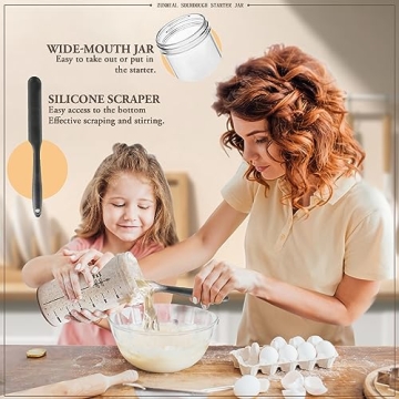 ZUNMIAL Sourdough Starter Kit for Home Baking