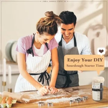 ZUNMIAL Sourdough Starter Kit for Home Baking