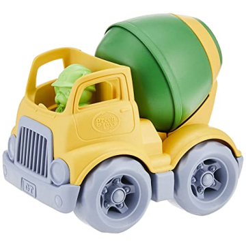 Eco-Friendly Green Toys Mixer Construction Truck - Durable & Safe Fun