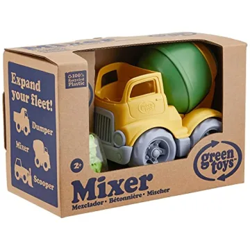 Eco-Friendly Green Toys Mixer Truck for Creative Play