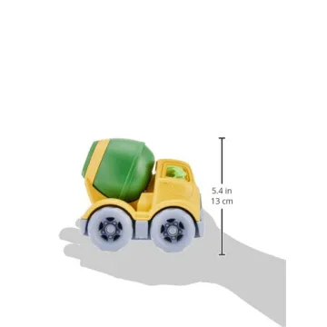 Eco-Friendly Green Toys Mixer Truck for Creative Play