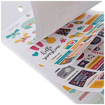 Carpe Diem 7983 Planner Essentials Seasons Mini Sticker Tablet