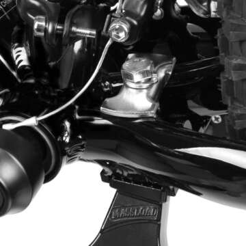 BV Chromium Adjustable Bicycle Kickstand - Durable & Easy