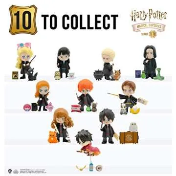 YuMe Official Harry Potter Merchandise Magical Capsules Gifts for Kids, Boys, Girls, Adult Women and Men - Series 1 (2 Pack)