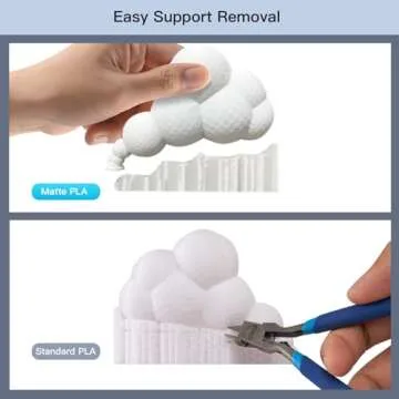 Eryone Matte PLA Filament for 3D Printer, 1.75mm, 1kg - Pink