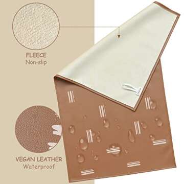 Owlowla Baby Diaper Changing Pad Portable Changing Mat Travel Changing Pad Liner for Baby and Small ...