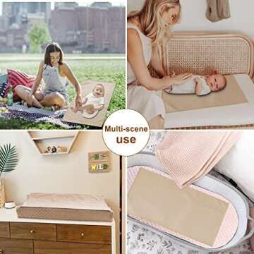 Owlowla Portable Baby Diaper Changing Pad - Stylish & Practical