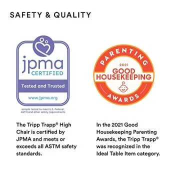 Tripp Trapp High Chair with Cushion & Tray - Natural Grey