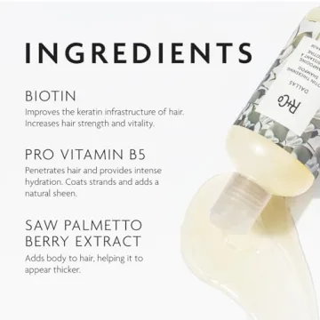 R+Co Biotin Thickening Shampoo for Voluminous Hair Vegan