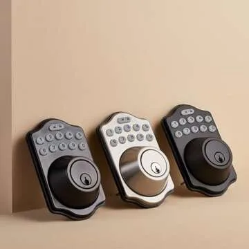 Secure Your Home with Amazon Basics Electronic Deadbolt Lock