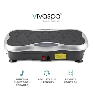 Vivaspa Vibration Platform for Home Gym Vibrating Workouts