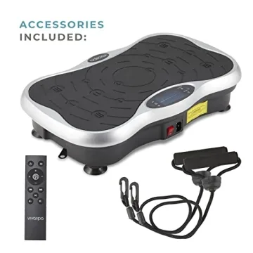 Vivaspa Vibration Platform for Home Gym Vibrating Workouts