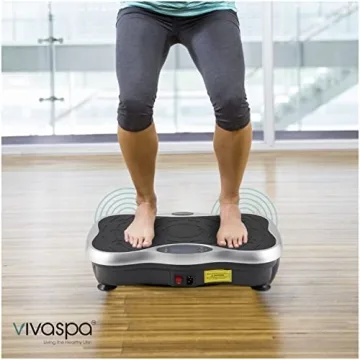 Vivaspa Vibration Platform for Home Gym Vibrating Workouts