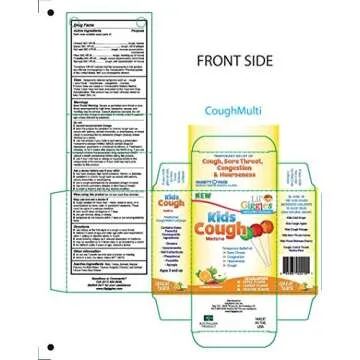 Lil' Giggles Kids Medicated Lollipops - Sweet Gentle Relief for Kids & Non-drowsy - Kids Cough, Sore Throat, Congestion & Hoarseness - Homeopathic Remedy Children's Love - Apple, Cherry & Orange 12 CT