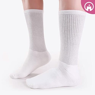 LIMPIDEE 6 Pairs Comfortable Long Women Sports Socks