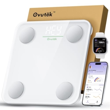 Ovutek Smart Scale: Accurate BMI & Body Fat Measurement