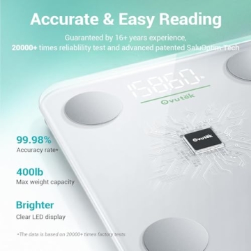 Ovutek Smart Scale: Accurate BMI & Body Fat Measurement
