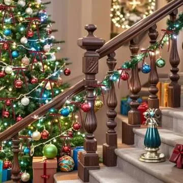 Spiritlele 30 Pcs Burgundy Christmas Bows for Christmas Tree Velvet Ribbon Bow Knot Vintage Wreath Bows Ornaments for Xmas Holiday Home Decoration (5 x 7 Inch, Width of 3/8")