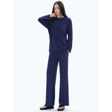 C202 Womens Loungewear Set Soft & Luxurious Pajamas