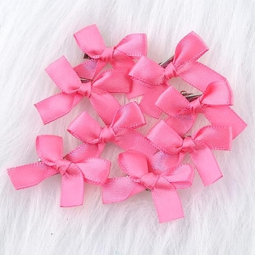 Pink Bow Hair Clips Cute Accessories for Girls