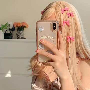 Pink Bow Hair Clips Cute Accessories for Girls