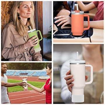 Coyuger Silicone Boot 2-Pack for Stanley Tumblers 30 Oz to 40 Oz