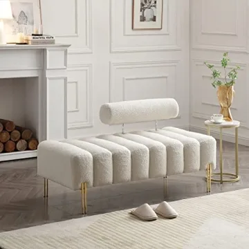 Elegant Holaki Modern End of Bed Bench for Home Style