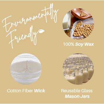 Nika's Home Oatmeal Milk-N-Honey Soy Candle - 12oz