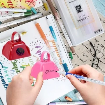 Colorful HEYLEAYAR 3Inch Cowbells for Events