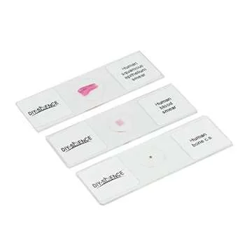 17pcs Human Anatomy Microscope Slide Set for Education