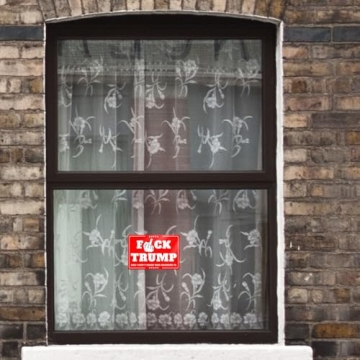 Anti-Trump 2024 Bumper Sticker 300 PCS - Red Vinyl