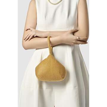 Elegant Babeyond Women's Beaded Clutch for Parties