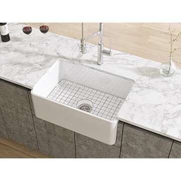 LaToscana SSG-LTW2718W Fireclay Grids - Durable and Stylish Kitchen Accessory