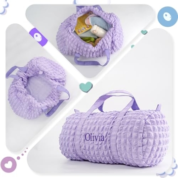 Personalized PIFTSURPRI Girls Duffle Bag for Travel