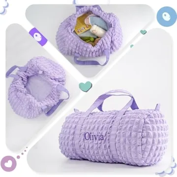 Personalized PIFTSURPRI Girls Duffle Bag for Travel