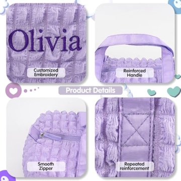 Personalized PIFTSURPRI Girls Duffle Bag for Travel