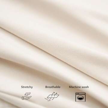 Konssy 2 Pack Nursing Pillow Covers, Stretchy and Soft Nursing Cover for Breastfeeding Pillows, Pillow Slipcover for Baby Girls Boys Newborn (Beige,Brown)