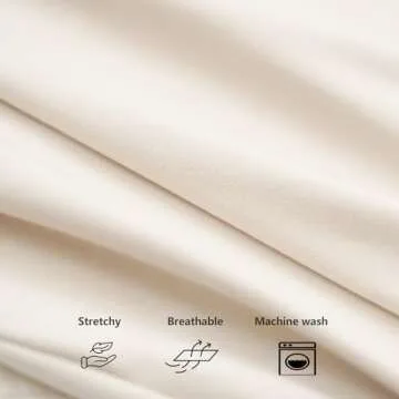 Konssy 2 Pack Nursing Pillow Covers, Stretchy and Soft Nursing Cover for Breastfeeding Pillows, Pillow Slipcover for Baby Girls Boys Newborn (Beige,Brown)